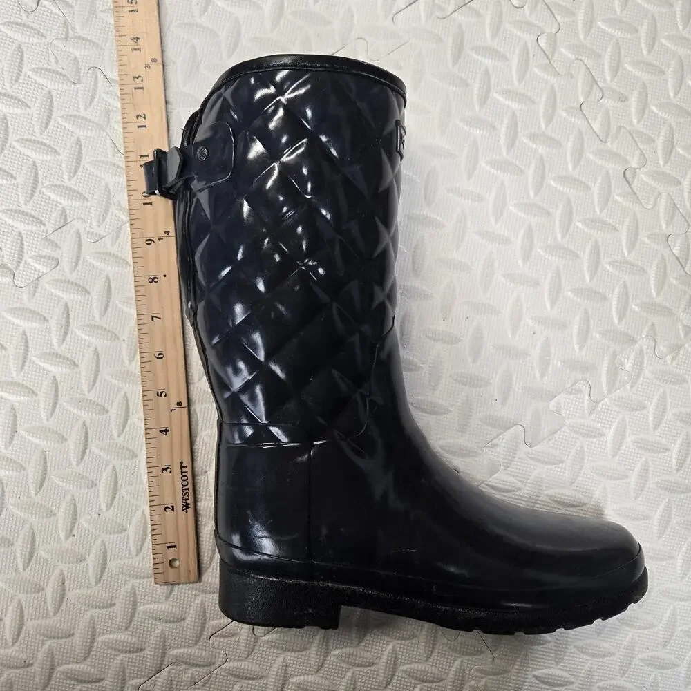 Hunter gloss quilted